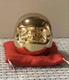 金工芸品 置物 24K鏡面仕上げ開運 だるま重量1kg 純金色 金工芸品 置物 24K鏡面仕上げ開運 だるま重量1kg 純金色 - メルカリ