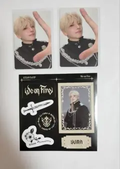 &TEAM YUMA ユウマ トレカとステッカー