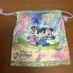 2018 ディズニー Disney 七夕 巾着