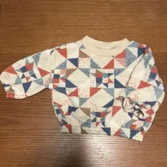 Soft cheese ニコキルトトレーナー80 しまむら　ソフトチーズ