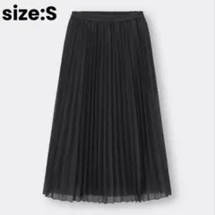 【最終値下/新品未使用】GU プリーツロングスカートZ+E S