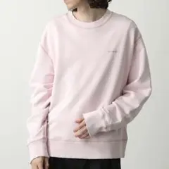 ami paris アミパリス　ピンク クルーネック トレーナー Sサイズ