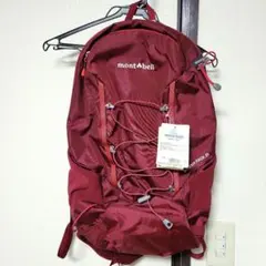 〈値下げ中〉　モンベル　リュック　ストライダーパック25　レッド　ボルドー