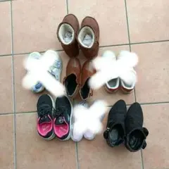 キッズシューズセット4足　18〜20センチ