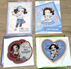 鬼滅の刃神崎アオイ 海の家・ピクニックポストカードバレンタインアクリルコースター