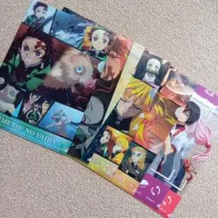 A4クリアファイル 鬼滅の刃他6枚