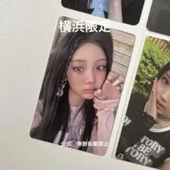 ILLIT ユナ トレカ weverse global ラキドロ wg - メルカリ