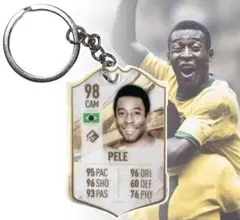 「サッカー　ペレ　成績 キーホルダー」jo-db