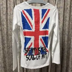 CECIL McBEE Tシャツ 長袖 M トップス ユニオンジャック イギリス