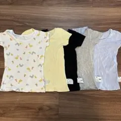 ユニクロ　100サイズ 肌着　半袖　まとめ売り　5枚