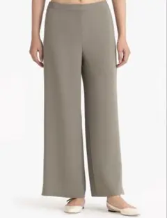 theory luxe フレアパンツ 40 サイドスリットあり 近年モデル