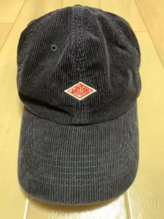 DANTON コーデュロイキャップ ネイビー