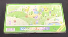 新品未開封・三菱 色鉛筆 12色 セット 動物デザイン