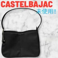 カステルバジャック ワンショルダーバッグ 肩掛け キャンバス×レザー