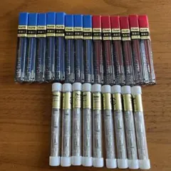 ぺんてる CH121 2mm色替芯 赤青 替消しゴム まとめ売り ②F