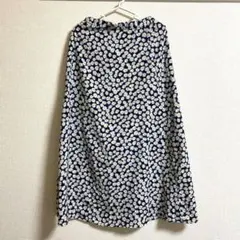 【GUジーユー】花柄ロングスカート Sサイズ