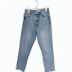 ZARA ハイライズデニムパンツ ライトブルー USA6