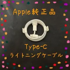 Apple ライトニングケーブル タイプC iphone正規品 tyqe-c