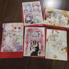 種村有菜30周年記念展 展くじ・購入特典ステッカー・入場特典付録風