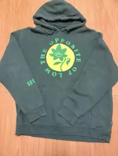 HUF パーカー グリーン Lサイズ