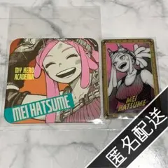 ヒロアカ 原画展 発目 明 アートコースター 箔押しクリアカード 堀越耕平