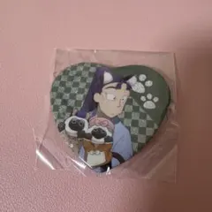 忍たま乱太郎　ナンジャタウン　ハート型缶バッジ　立花 仙蔵