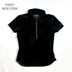 FOXEY NEW YORK - 美品★FOXEY/フォクシー　トップス カットソー　ブラック　２Way　40 2026年最新】foxey カットソーの人気アイテム - メルカリ