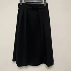 アーバンリサーチ　ブラック フレアスカートのサムネイル