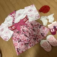 犬服 ハンドメイド 浴衣 リップル生地 桜柄 XSサイズ ピンク - メルカリ