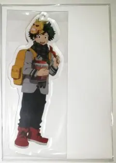 ヒロアカ 緑谷出久 アクリルスタンドキーホルダー 駄菓子 セガカフェ