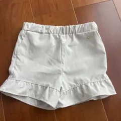 petit main⭐︎ホワイト フリル付きショートパンツ 100cm