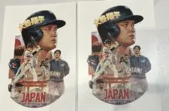 大谷翔平 侍ジャパン　WBC ニューバランス ポストカード　2枚セット