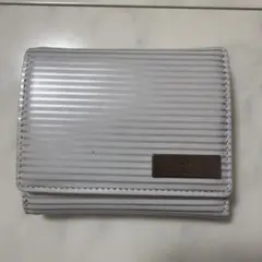 【新品未使用】Calvin Klein Platinum 三つ折り財布 ホワイト