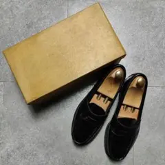 【REGAL】未使用品 リーガル ペニーローファー ブラック 25EE