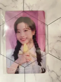 TWICE jypポップアップストア クリアトレカ ダヒョン