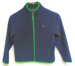 ポロラルフローレン キッズフリースジャケット 120cm 紺