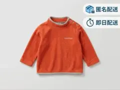 mont-bell オレンジ色 フリース　トップス