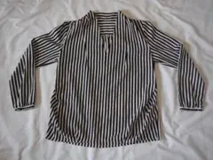 ROPE PICNIC ロペピクニック ストライプ ブラウス トップス 美品