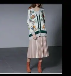 トモミ様専用　【訳あり極美品】グレースコンチネンタルスカーフロングカーディガン