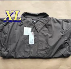 コットンショートブルゾン ユニクロC 2025SS ダークブラウン XL