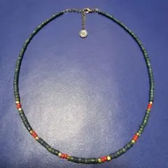 ビーズネックレス カラフル 45～50cm