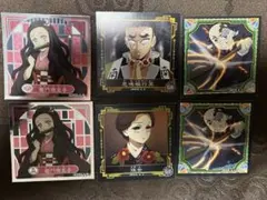 鬼滅の刃 シール列伝4 シール6枚セット