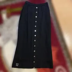 valenza po sportsブラックタイトスカート