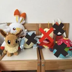 ポケモン 4個 ぬいぐるみ ポケットモンスター