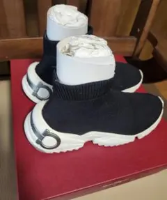 Salvatore Ferragamo ソックススニーカー ブラック