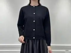aveniretoileパールボタンニットカーディガン