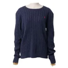ポロラルフローレンPOLORALPHLAURENケーブルニットロゴセーター