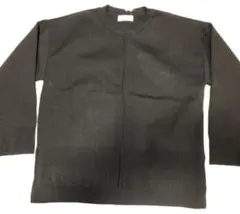 新品・タグ付き！　オペークドットクリップ　長袖ニット　黒　M