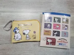 PEANUTS Secret ZIPPER POUCH スヌーピー ポーチ