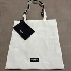 【最終値下げ】PRADA BEAUTY トートバッグ ポーチ付き